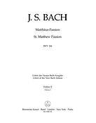 Bach: Matthäus-Passion BWV 244 (Mattheus Passion) Fassung 1737