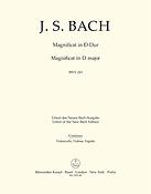 Bach: Magnificat D major BWV 243 (Basso-Continuo)