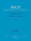 Bach: Magnificat D major BWV 243 (Koorpartituur)