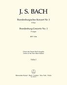 Bach: Brandenburg Concerto No. 1 F major BWV 1046 (Viool 1)