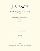 Bach: Brandenburg Concerto No. 1 F major BWV 1046 (Viool 2)