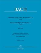 Bach: Brandenburg Concerto No. 2 F major BWV 1047 (Partituur)
