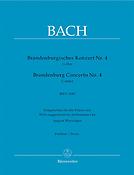 Bach: Brandenburg Concerto no. 4 G major BWV 1049  (Partituur)