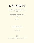 Bach: Brandenburg Concerto No. 5 BWV 1050 (Viool)