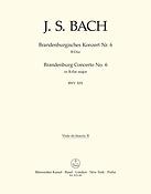 Bach: Brandenburg Concerto No. 6 B-flat major BWV 1051 (Altviool 2)