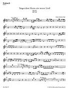 Bach: Singet dem Herrn ein neues Lied B-flat major BWV 225 (Viool 2)