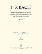 Bach: Singet dem Herrn ein neues Lied B-flat major BWV 225 (Altviool)