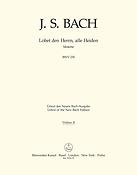 Bach: Lobet Den Herrn, Alle Heiden BWV 230 (Viool 2)