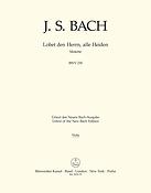 Bach: Lobet Den Herrn, Alle Heiden BWV 230 (Altviool)