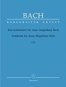 Bach: Notebook For Anna Magdalena Bach 1725