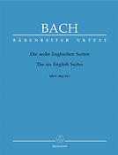 Bach: Die sechs Englischen Suiten BWV 806-811