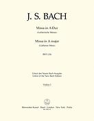 Bach: Mass in A major BWV 234 Lutheran Mass 2 (Viool 1)