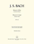 Bach: Mass in A major BWV 234 Lutheran Mass 2 (Fagot)