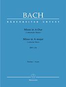 Bach: Mass in A major BWV 234 Lutheran Mass 2 (Partituur)