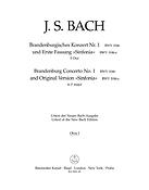 Bach: Brandenburgisches Konzert Nr. 1 und Erste Fassung 