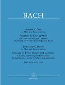 Bach: Sonate C-Dur BWV 1033 / Sonaten Es-Dur BWV 1031/BWV 1020 