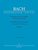 Bach: Concerto For Harpsichord and Strings Nr. IV (A major BWV 1055)