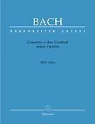 Bach: Concerto a due Cembali senza ripieno C-Dur BWV 1061a