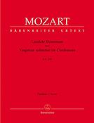 Mozart: Laudate Dominum K. 339 (Partituur)