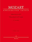 Mozart: Missa brevis D major K. 194 (186h)