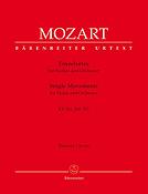 Mozart: Single Movements for Violin and Orchestra K. 261, 269 (261a), 373