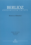 Hector Berlioz: Beatrice et Benedict Hol. 138 (Vocalscore)