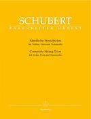 Franz Schubert: Sämtliche Streichtrios - Complete String Trios