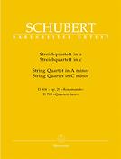 Schubert: String Quartet A minor D 804 op. 29 