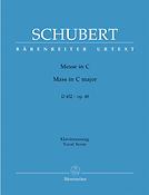 Schubert: Messe C-Dur op. 48 D 452 (Vocalscore)