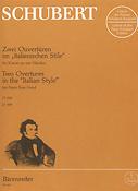 Schubert: Zwei Ouvertüren im italienischen Stile für Klavier zu vier Händen D 592, 597
