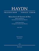 Haydn: Missa brevis St. Joannis de Deo Hob. XXII:7 (Vocal Score)