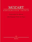 Mozart: Einzelstücke fur Klavier - Miscellaneous Works for Piano