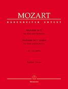 Mozart: Andante for Flute and Orchestra C major K. 315 (285e) (Partituur)