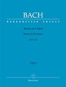 Bach: Mass B minor BWV 232 (Orgel)