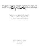 Kommunikationen fuer sechs Instrumentalgruppen (1971/72)