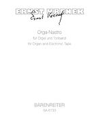 Orga-Nastro fuer Orgel und Tonband (1971)