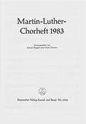 Martin-Luther-Chorheft