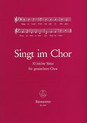 Singt im Chor