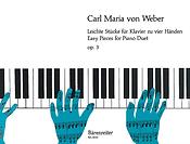 Weber: Leichte Stücke fur Klavier zu vier Händen