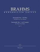 Brahms: Serenade No. 1 D major op. 11 