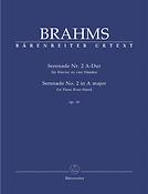 Brahms: Serenade Nr. 2 A major op. 16