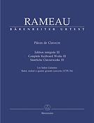 Rameau: Sämtliche Clavierwerke, Band III - Complete Keyboard Works, Vol. 3