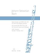 Bach: Six Sonatas After BWV 525-530 for Flute and Harpsichord Obbligato 1
