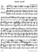 Telemann: Sonate Fur Flöte, Viola (Viola da gamba) und Basso continuo - Sonata for Flute, Viola (Viola da gamba) and Basso continuo