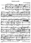 Kleinknecht: Zwei Sonaten Fur Flöte und Basso continuo