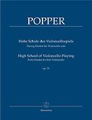 Popper: Hohe Schule des Violoncellospiels