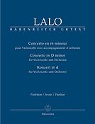 Edouard Lalo: Cello Concerto in D minor