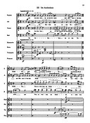 Kelterborn: Fünf Gesänge auf Gedichte von Herbert Meier (1980/81) fuer Chor (Stimmen mehrfach geteilt) und Instrumente