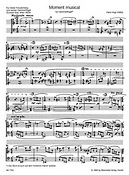 Vogt: Moment musical fuer Hammerflügel (1985)