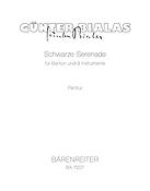 Bialas: Schwarze Serenade (1989) fuer Männerstimme und 9 Instrumente